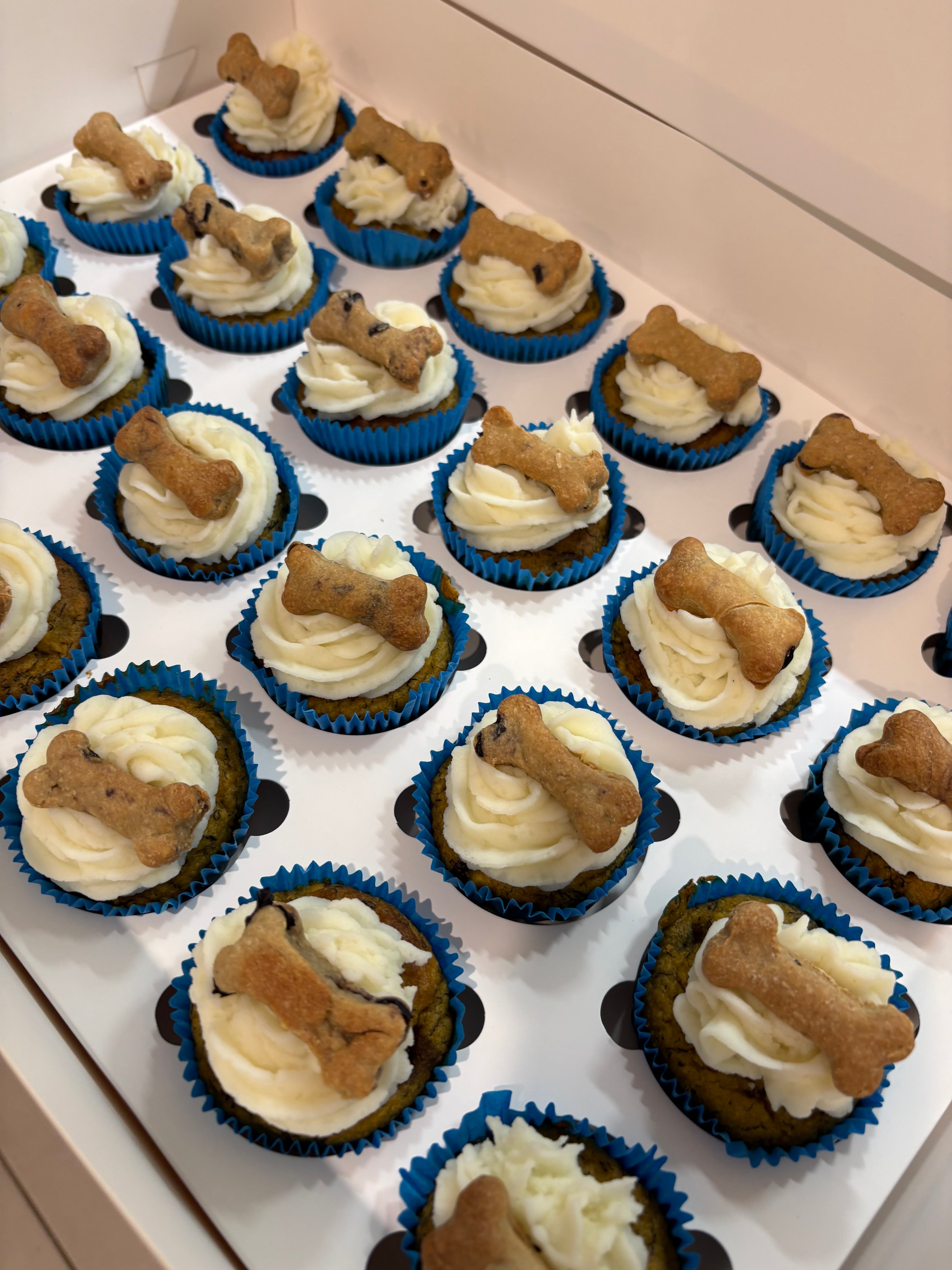 Blueberry Oat Pupcakes - 24 Pack